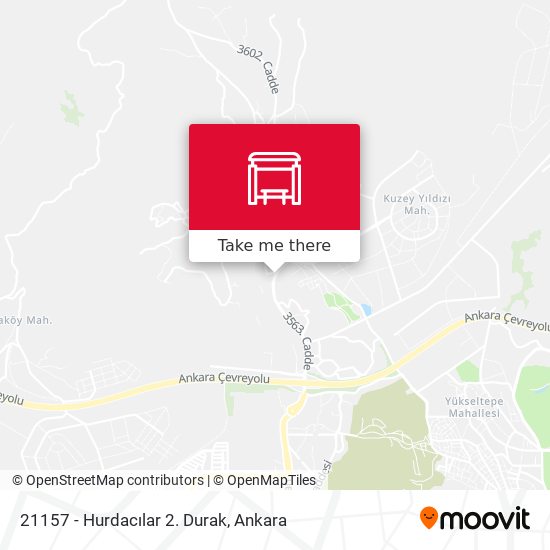 21157 - Hurdacılar 2. Durak map