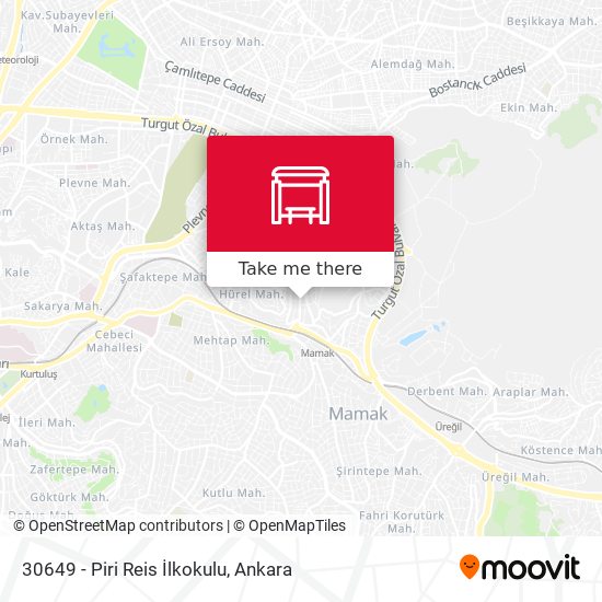 30649 - Piri Reis İlkokulu map