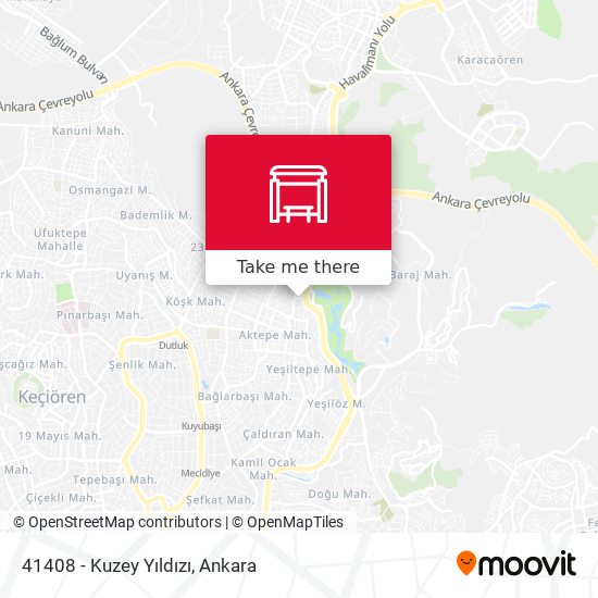 41408 - Kuzey Yıldızı map