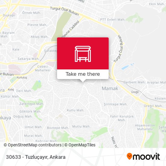 30633 - Tuzluçayır map