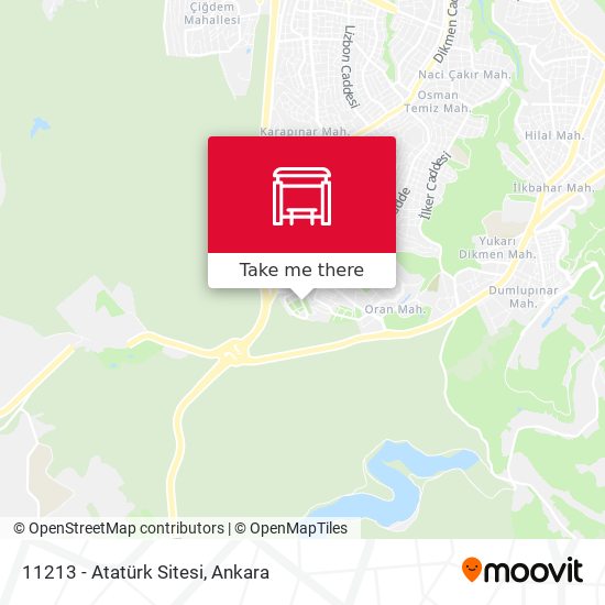 11213 - Atatürk Sitesi map