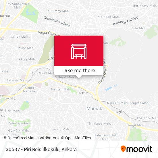 30637 - Piri Reis İlkokulu map