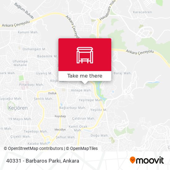 40331 - Barbaros Parkı map