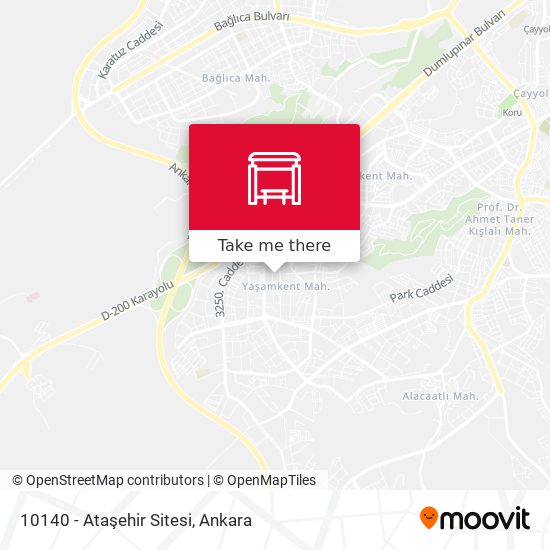 10140 - Ataşehir Sitesi map