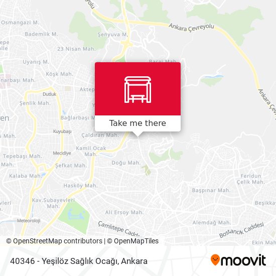40346 - Yeşilöz Sağlık Ocağı map