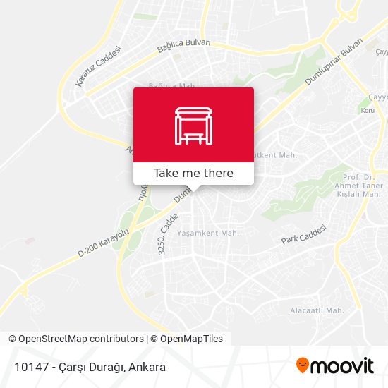 10147 - Çarşı Durağı map