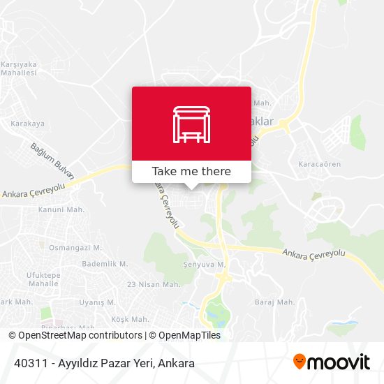 40311 - Ayyıldız Pazar Yeri map