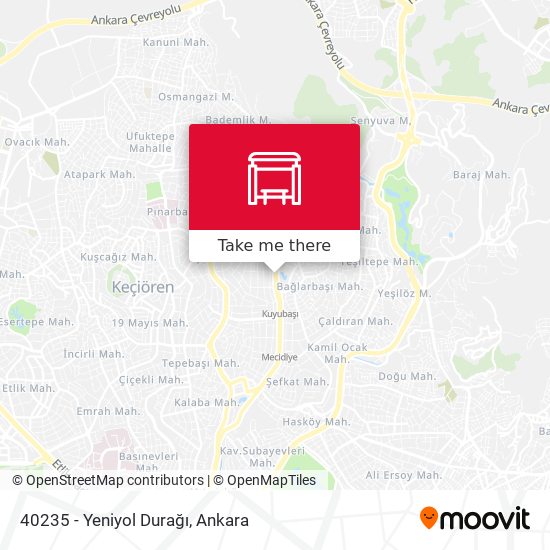 40235 - Yeniyol Durağı map