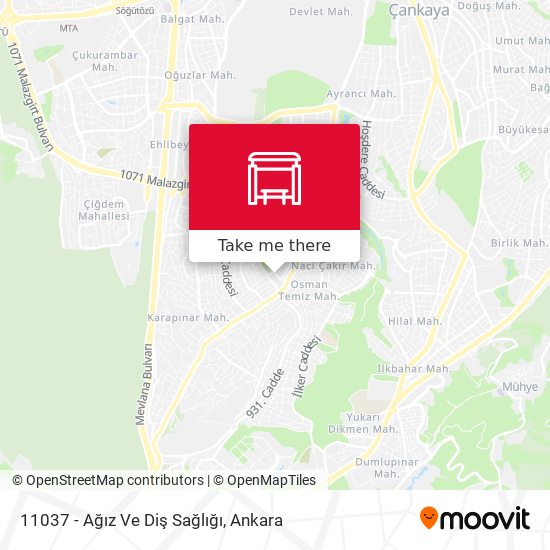 11037 - Ağız Ve Diş Sağlığı map