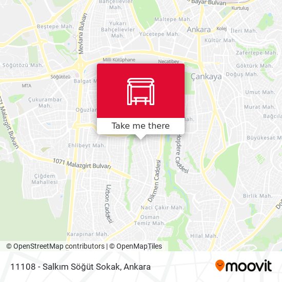 11108 - Salkım Söğüt Sokak map
