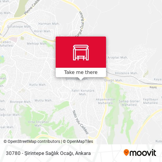 30780 - Şirintepe Sağlık Ocağı map