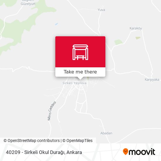 40209 - Sirkeli Okul Durağı map