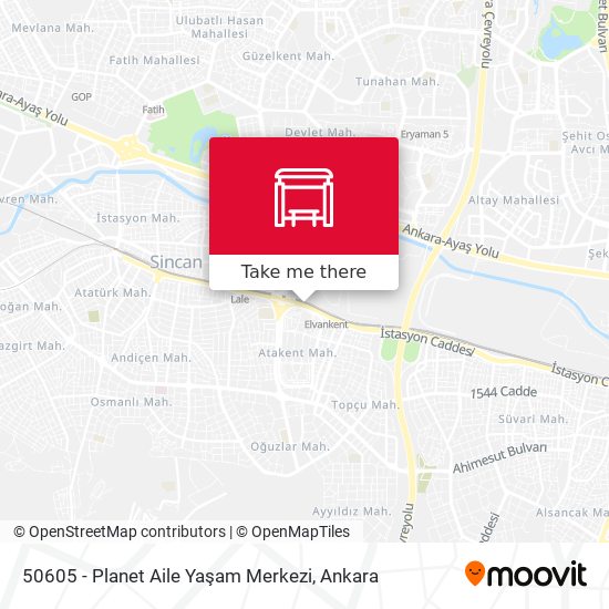 50605 - Planet Aile Yaşam Merkezi map
