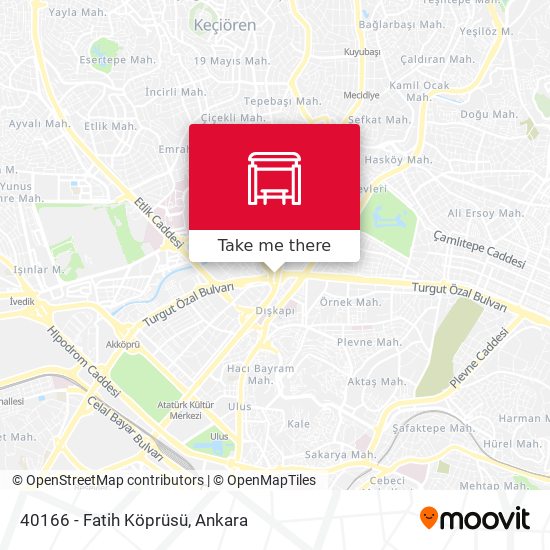 40166 - Fatih Köprüsü map