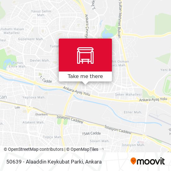 50639 - Alaaddin Keykubat Parki map
