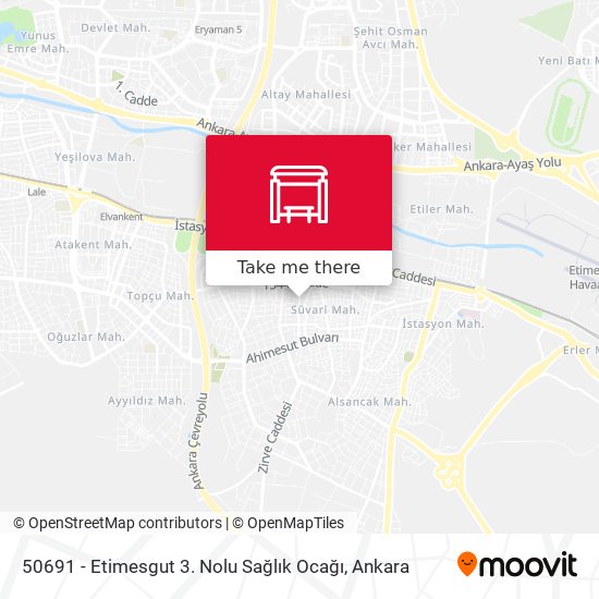 50691 - Etimesgut 3. Nolu Sağlık Ocağı map