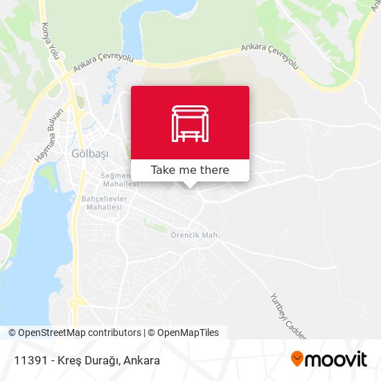 11391 - Kreş Durağı map