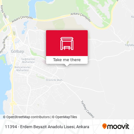 11394 - Erdem Beyazit Anadolu Lisesi map
