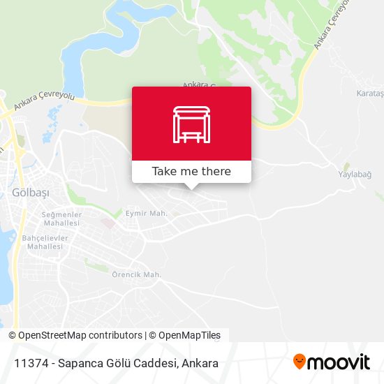 11374 - Sapanca Gölü Caddesi map