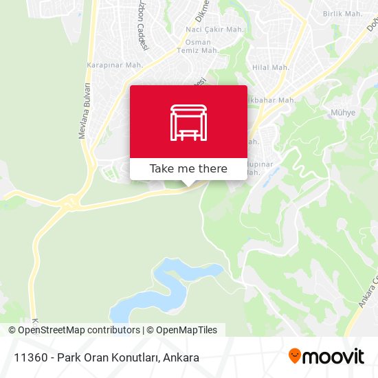 11360 - Park Oran Konutları map