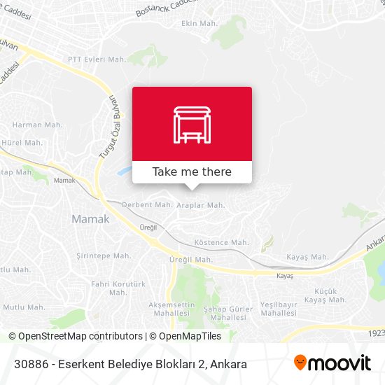 30886 - Eserkent Belediye Blokları 2 map