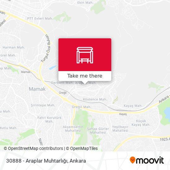 30888 - Araplar Muhtarlığı map