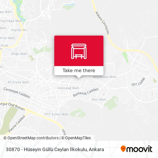 30870 - Hüseyin Güllü Ceylan İlkokulu map