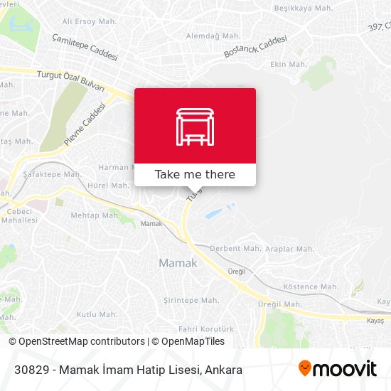30829 - Mamak İmam Hatip Lisesi map
