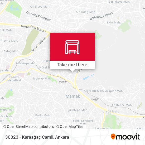 30823 - Karaağaç Camii map