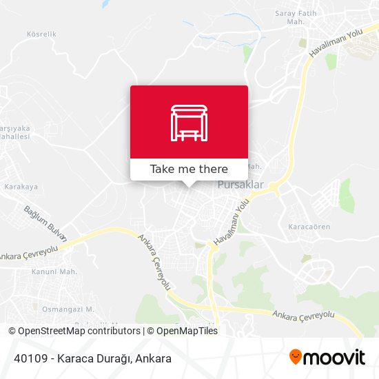 40109 - Karaca Durağı map