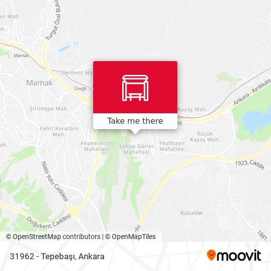 31962 - Tepebaşı map
