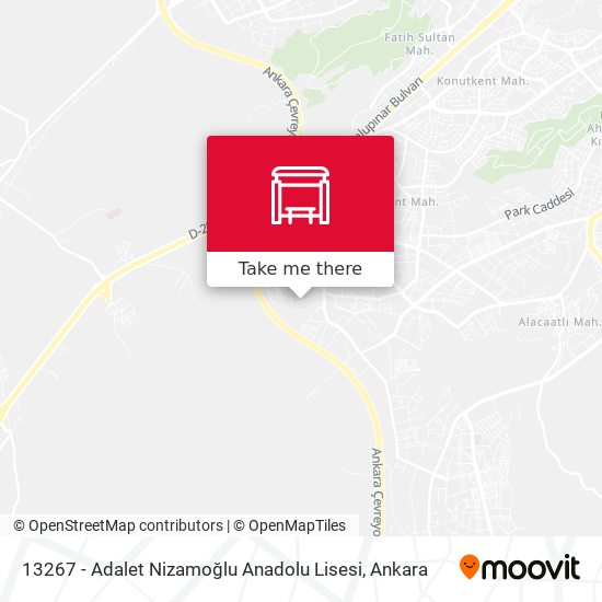 13267 - Adalet Nizamoğlu Anadolu Lisesi map