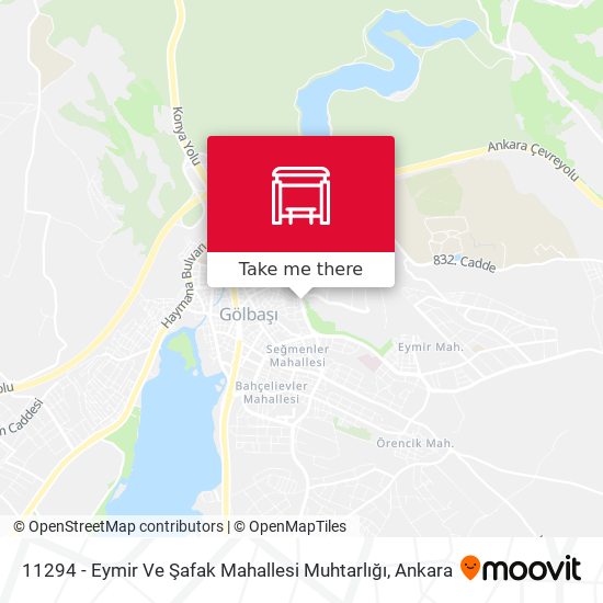 11294 - Eymir Ve Şafak Mahallesi Muhtarlığı map