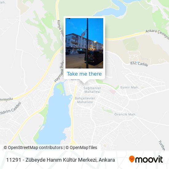 11291 - Zübeyde Hanım Kültür Merkezi map