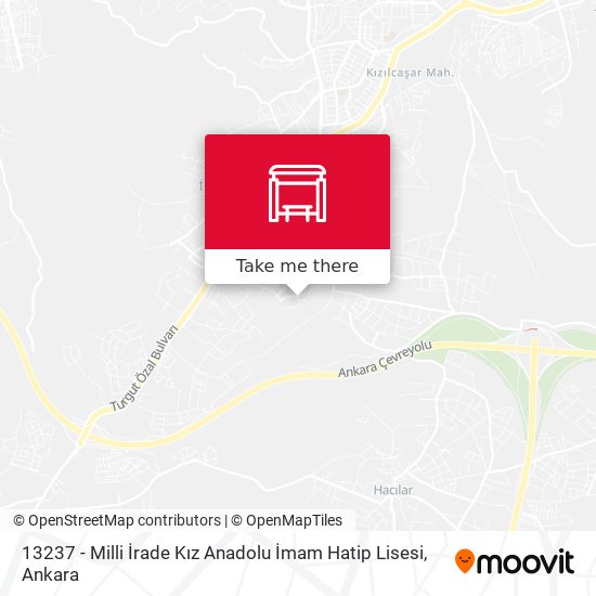 13237 - Milli İrade Kız Anadolu İmam Hatip Lisesi map