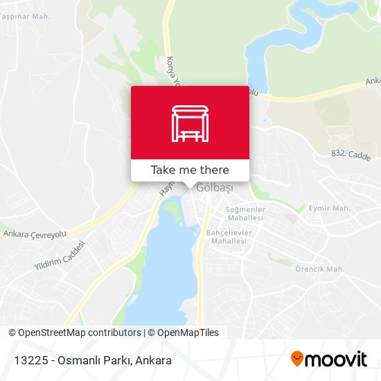 13225 - Osmanlı Parkı map
