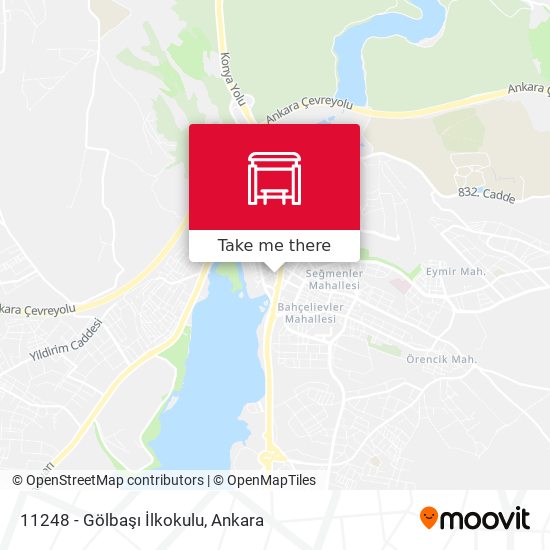 11248 - Gölbaşı İlkokulu map