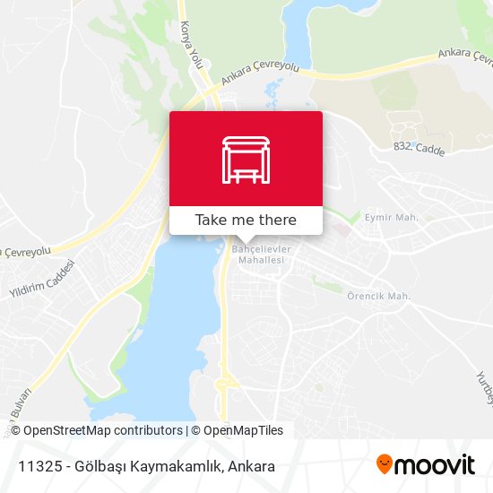 11325 - Gölbaşı Kaymakamlık map