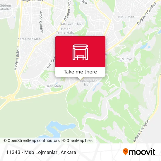 11343 - Msb Lojmanları map
