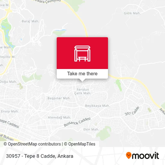 30957 - Tepe 8 Cadde map