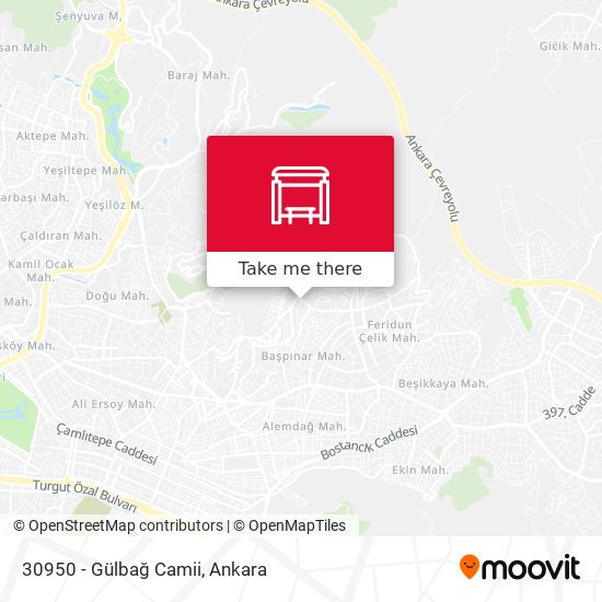 30950 - Gülbağ Camii map