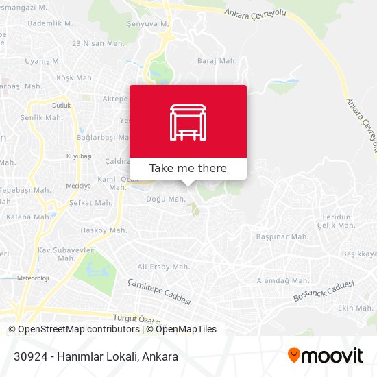 30924 - Hanımlar Lokali map