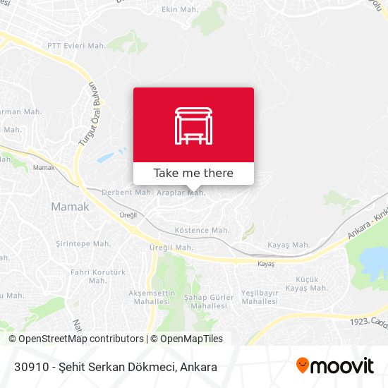 30910 - Şehit Serkan Dökmeci map