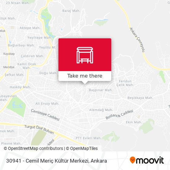 30941 - Cemil Meriç Kültür Merkezi map