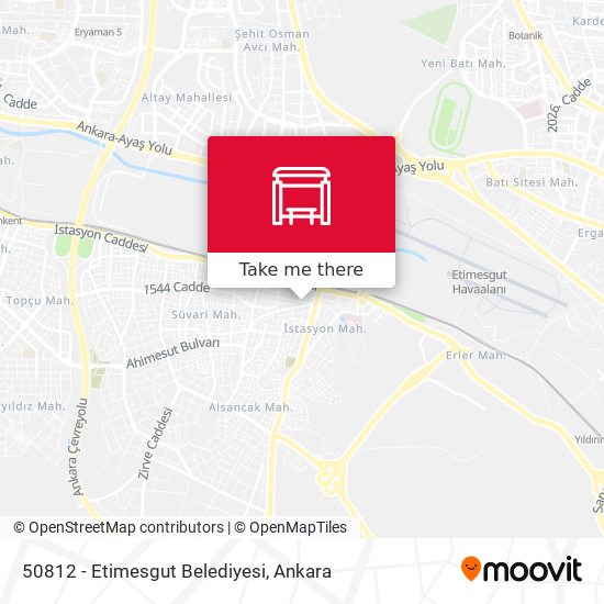 50812 - Etimesgut Belediyesi map