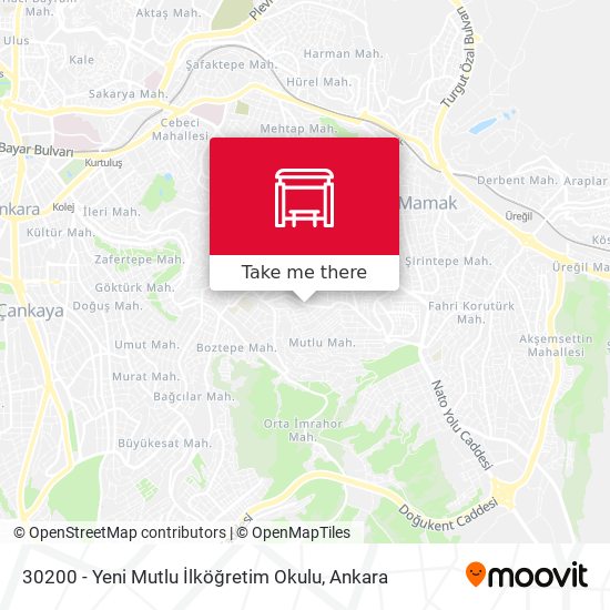 30200 - Yeni Mutlu İlköğretim Okulu map