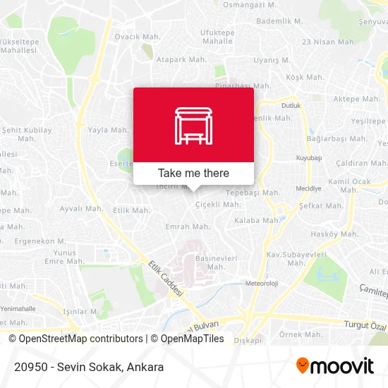 20950 - Sevin Sokak map