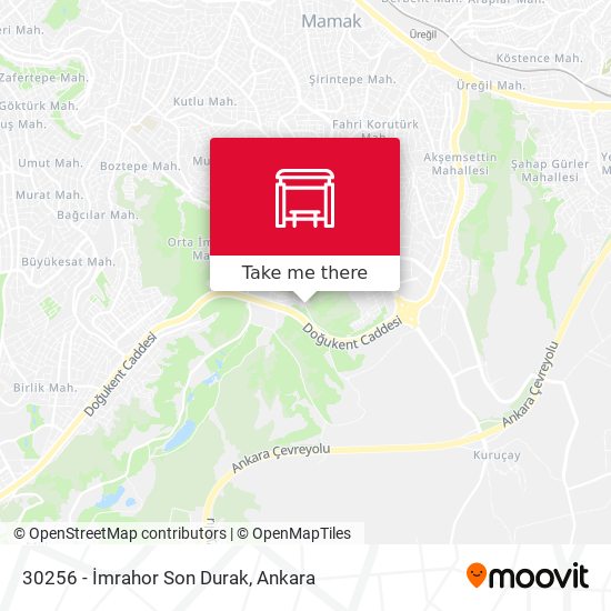 30256 - İmrahor Son Durak map