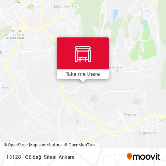 13128 - Gülbağı Sitesi map