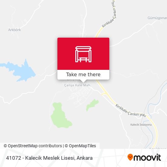 41072 - Kalecik Meslek Lisesi map